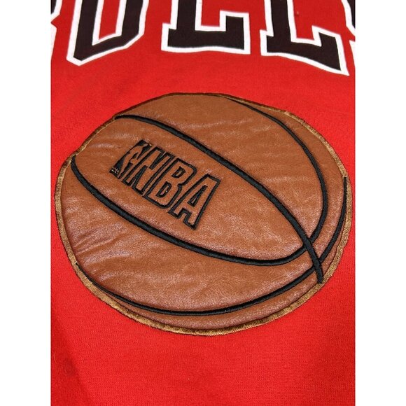 Vintage Nutmeg Chicago Bulls Crewneck‎ Sweatshirt Men's Size XL Spellout 1990s - Picture 3 of 7